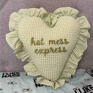 Hot mess express pillow nwot